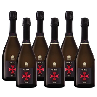 Crate of 6 Noble Champagne Brut Vintage 2004 75cl